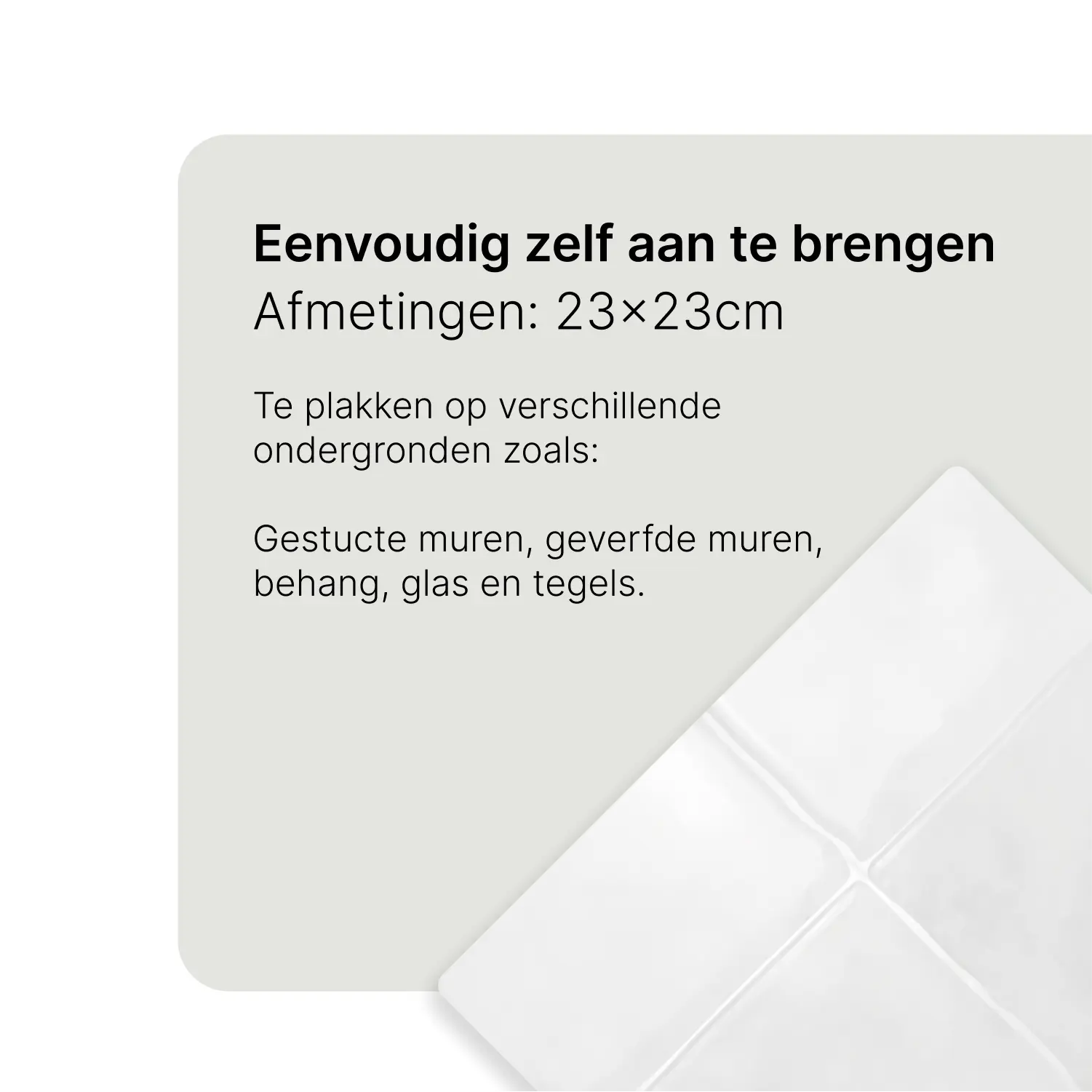 afmetingen plaktegels