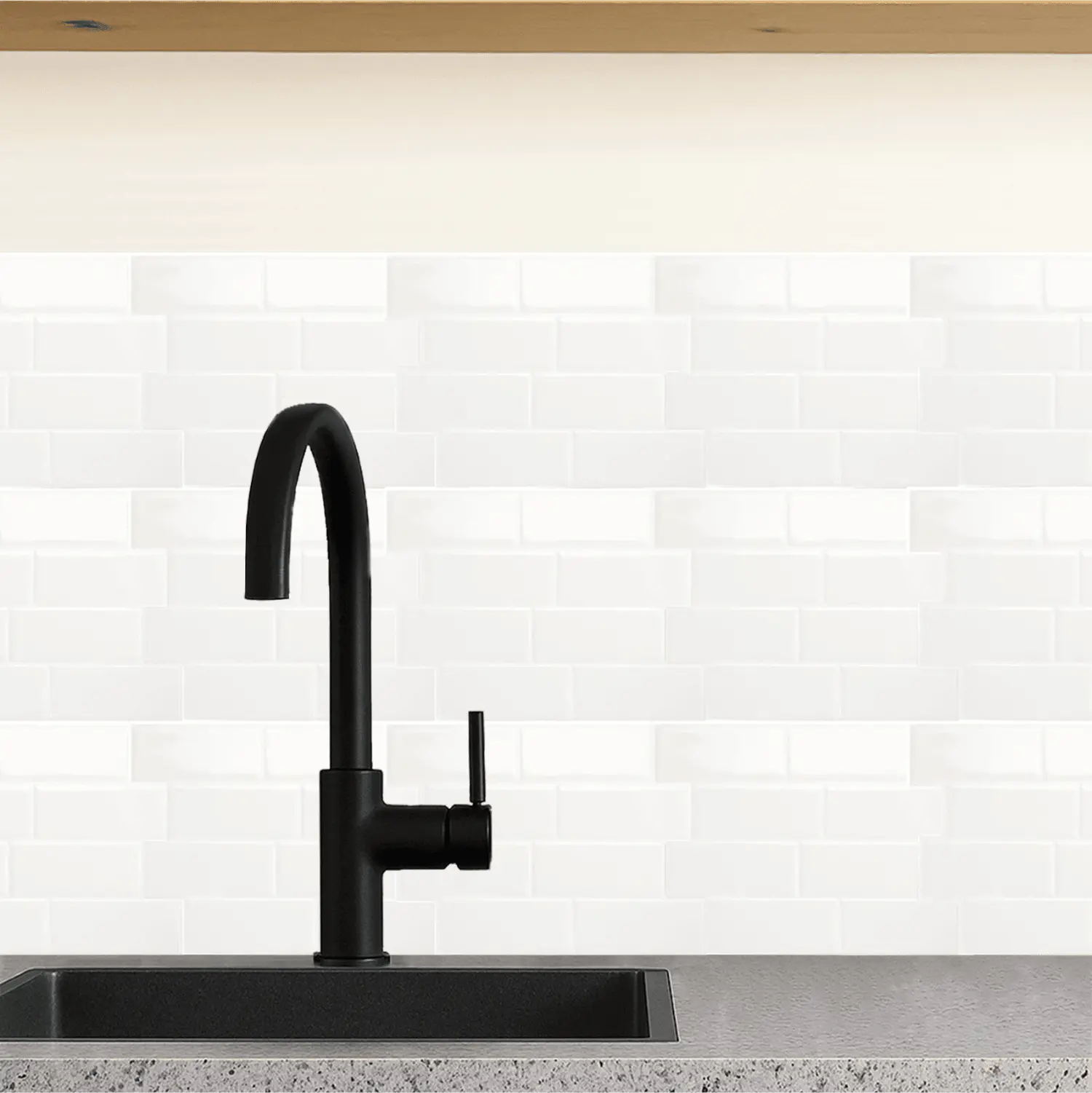 Plaktegel Mattoni wit – sfeerbeeld 2